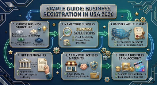 how to register a business in the USA