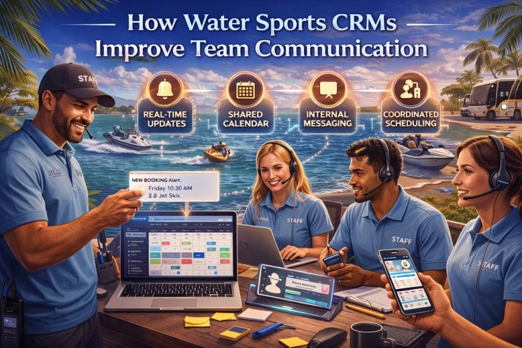 How Water Sports CRMs Improve Team Communication