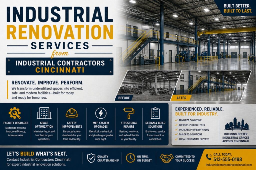 Industrial Renovation Services from Industrial Contractors Cincinnati