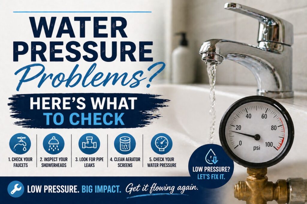 Water Pressure Problems? Here's What to Check